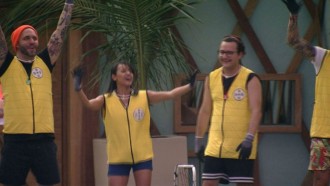 Time amarelo vence Prova da Comida Fut Big e retorna para o Tá com Tudo