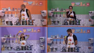 Prova do Líder Cozinha Explosiva: Kaysar é eliminado