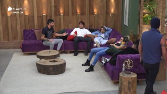 Lucas e Diego trocam farpas durante conversa sobre Roça