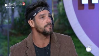 Lucas Viana vota em Diego Grossi, e peões discutem ao vivo