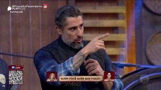 Na Roça, Hari Almeida e Viny Viera pedem votos para o público