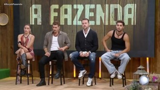 A Fazenda 16: Babi, Sacha, Albert e Gui estão na nona roça