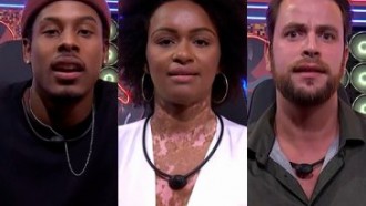 Paulo André, Natália e Gustavo estão no 14° paredão do BBB22
