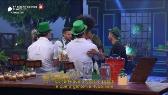 Phavanello diz para Viny que a casa vai votar nele