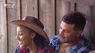 Phavanello e Sabrina falam que, de perto, ninguém é normal