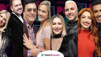 Andreia e Nahim x Adryana e Albert x Baronesa e Rogério x Brenda e Matheus: Quem você quer que continue no Power Couple Brasil?