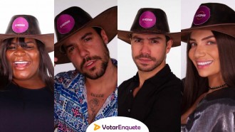 Quem deve sair de A Fazenda 12: Jojo, Lipe, Mariano ou Stéfani? Votar Fazenda