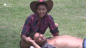 Rodrigo Phavanello e Sabrina Paiva conversam sobre votação