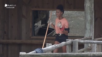 Sabrina e Viny relembram polêmica envolvendo Lucas na baia