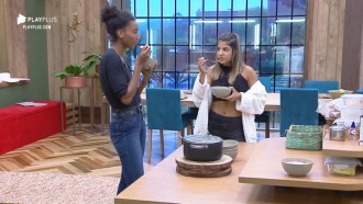 Sabrina Paiva faz um delicioso arroz doce para os peões