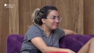 Thayse elogia corpo e aparência da eliminada Drika Marinho