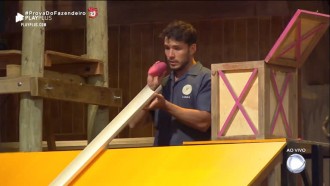 Veja com foi a vitória de Lucas Viana na Prova do Fazendeiro