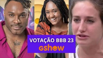 Votação Gshow BBB 23 para eliminar Fred, Sarah ou Bruna