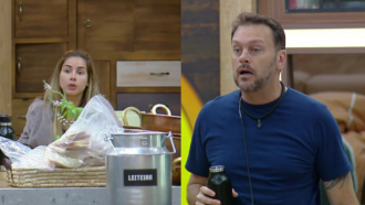 Albert Bressan repreende Babi Muniz: ‘Já encheu o saco’