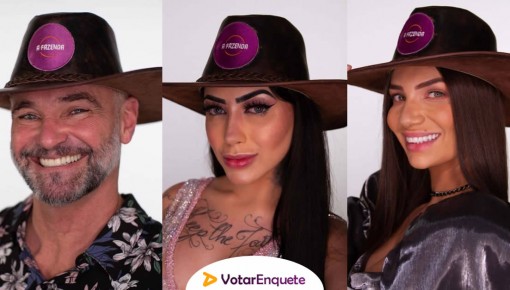  Enquete A Fazenda 12: Mirella, Mateus ou Stéfani, quem deve ficar?