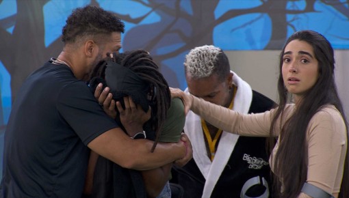 Rodriguinho chora após Eliminação de Vinicius