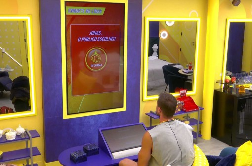 Jonas Sulzbach recebe resultado da Enquete do Líder no BBB 26