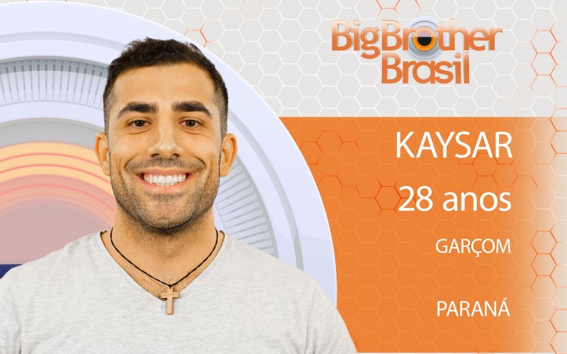Kaysar está no BBB18! Conheça o participante
