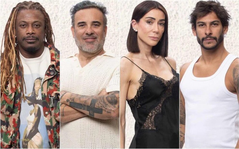 Enquete A Fazenda 17: Créo, Fabiano, Michelle e Shia estão no Super Paiol. Quem você quer que fique? Vote!