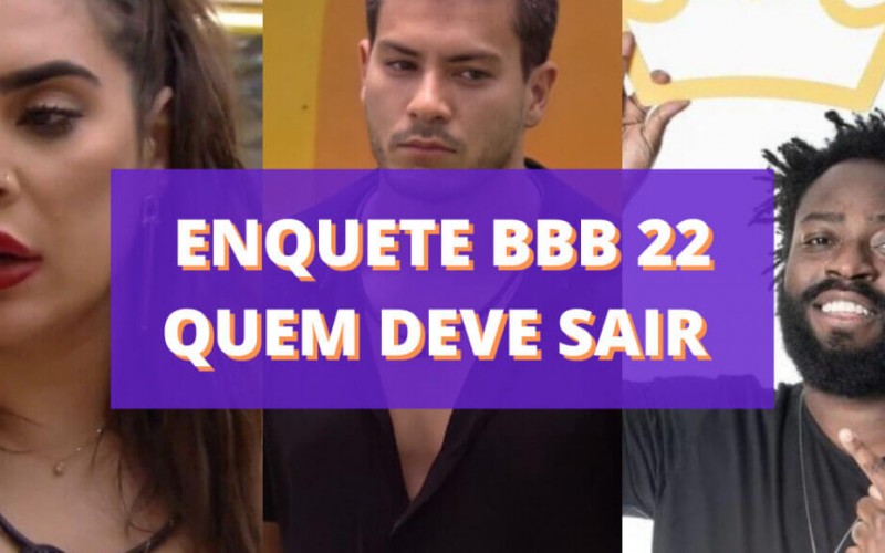 Enquete BBB 22: Naiara, Douglas ou Arthur, quem deve sair?