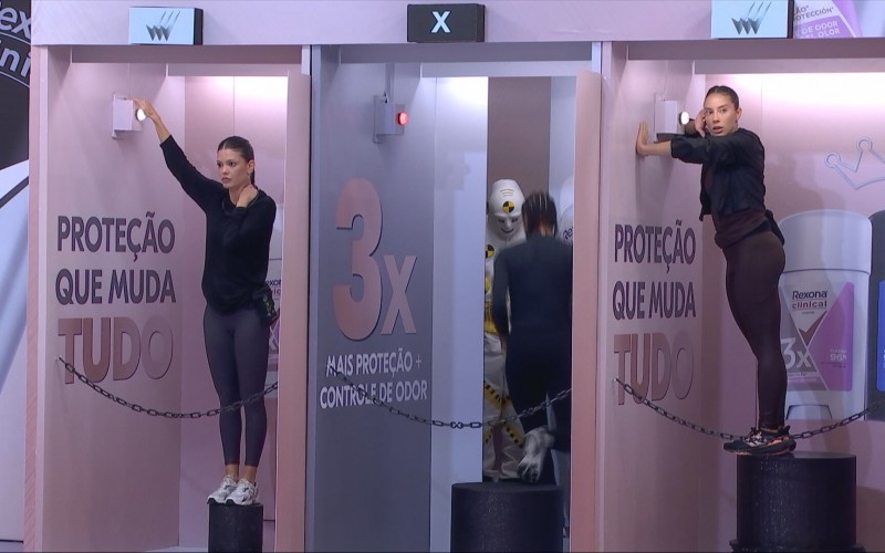 Aline é a nona eliminada da 8ª Prova do Líder