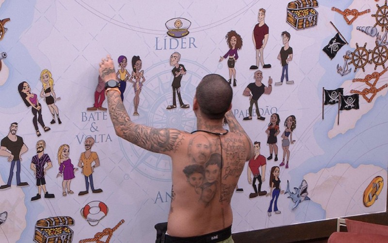 BBB 23: MC Guimê traça estratégias com painel de jogadores