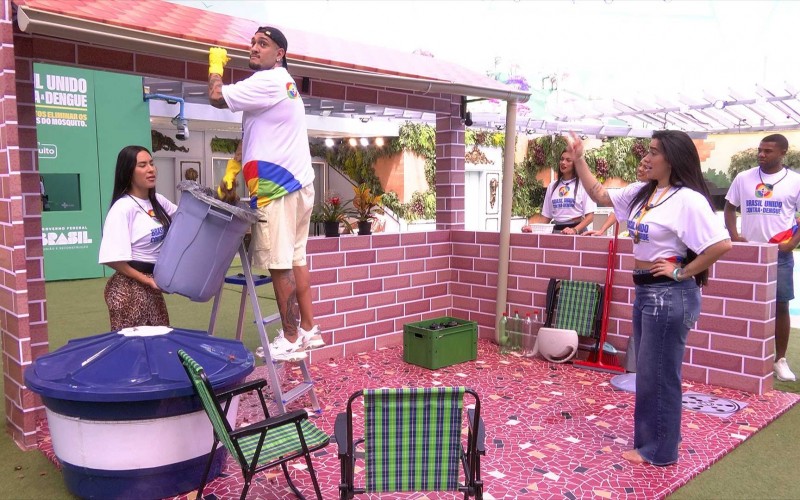 Brothers entram na luta contra a Dengue em ação do BBB 24