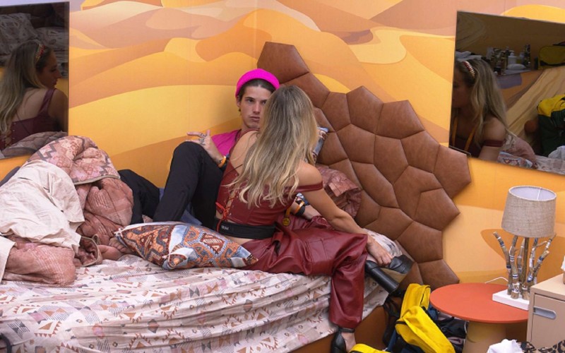 Bruna e Gabriel conversam e decidem se afastar no BBB 23