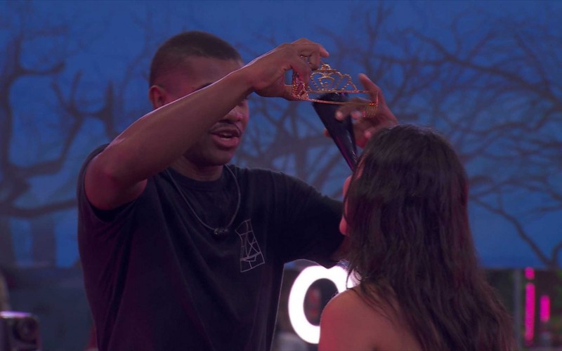 Davi elogia Alane durante festa no BBB 24: 