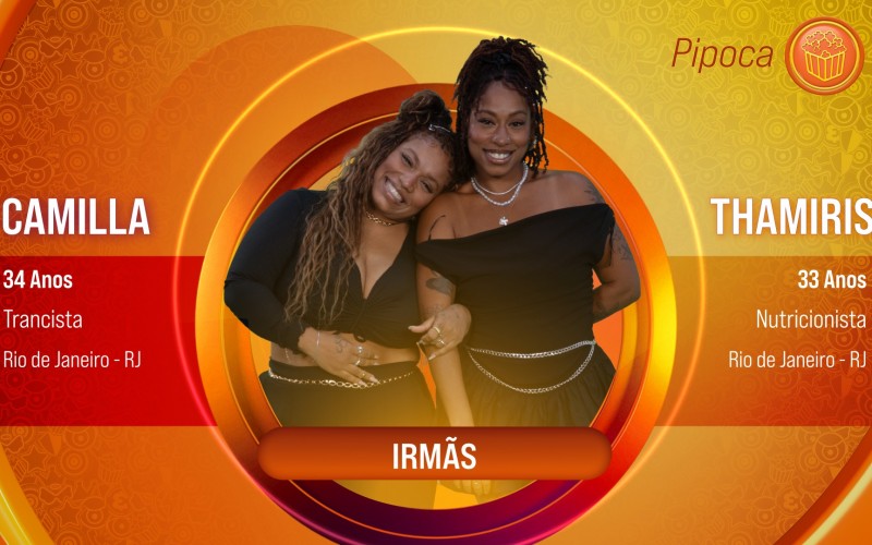 Dupla Thamiris e Camilla, do BBB 25: conheça!