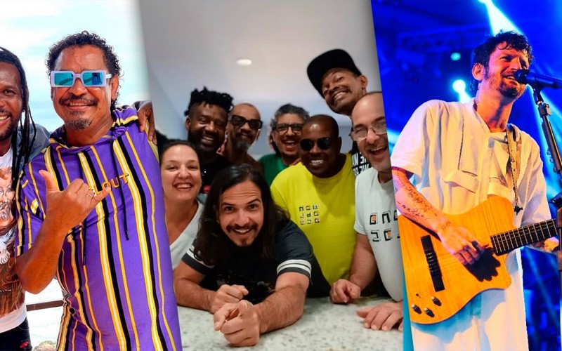 É o Tchan, Monobloco e Saulo Fernandes agitam festa do BBB 23