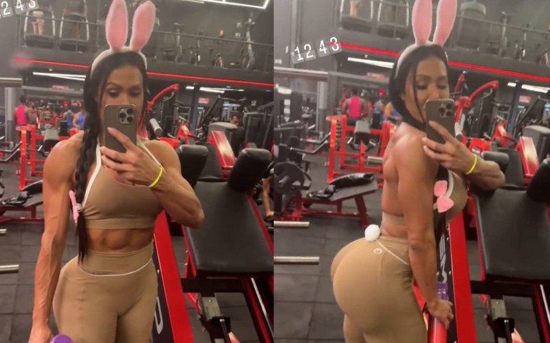 Gracyanne Barbosa malha de 