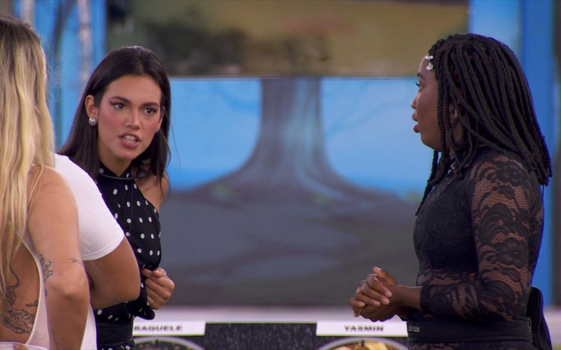 Leidy Elin e Alane conversam sobre voto em MC Bin Laden