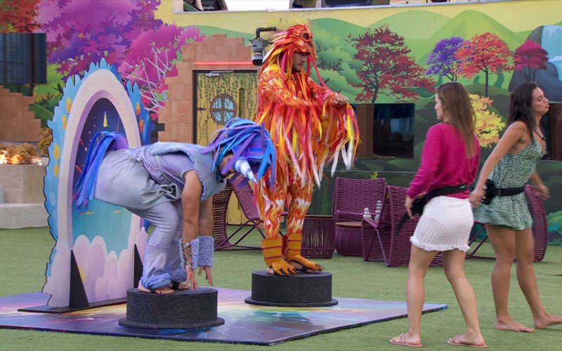 MC Bin Laden e Matteus cumprem Castigo do Monstro no BBB 24