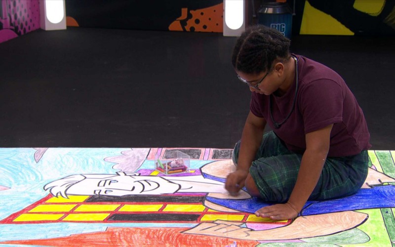 Milena completa duas horas no desafio Barrado no Baile