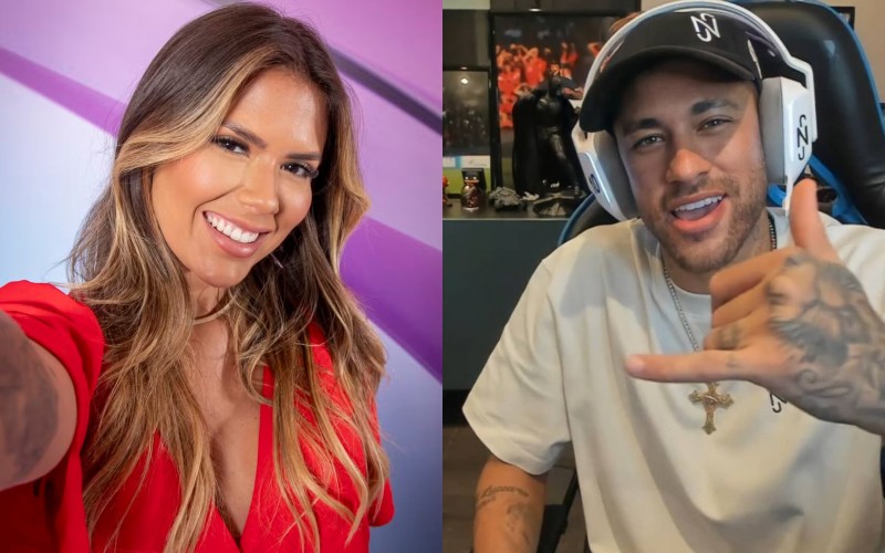 Neymar surpreende e comenta em foto de candidata ao BBB 24