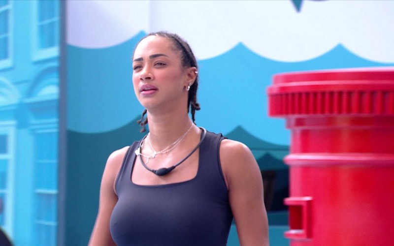 No Queridômetro do BBB 25, Aline envia 