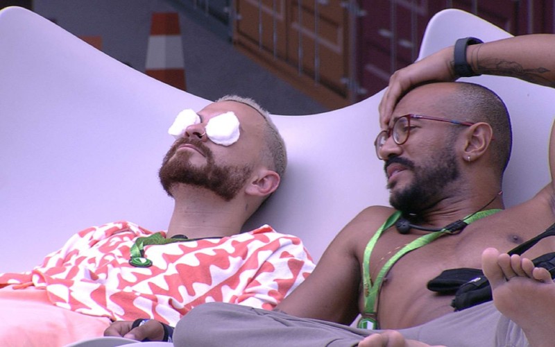 Ricardo comenta com Fred sobre seu primeiro Raio-X no BBB 23: 