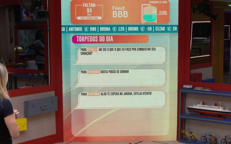 Veja quem mandou o Torpedo Anônimo para Paula no BBB 23