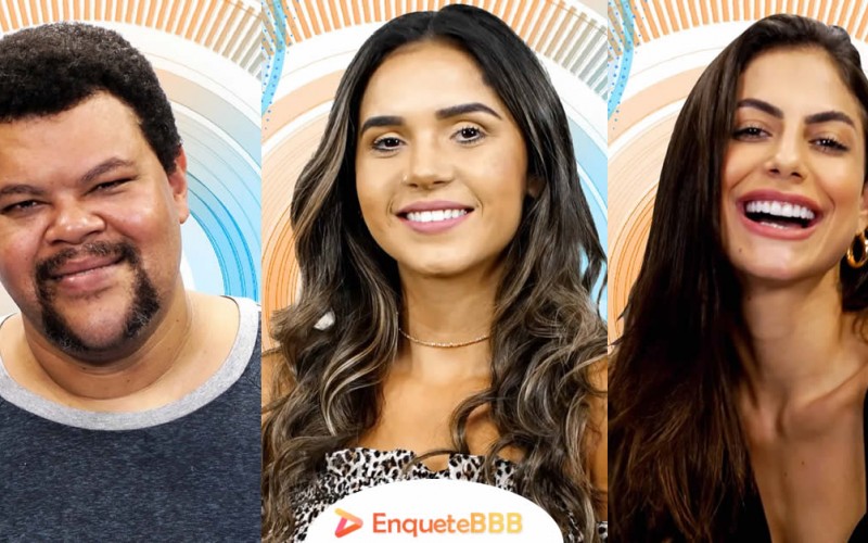 Enquete BBB20 aponta quem sai no paredão entre Babu, Gizelly e Mari