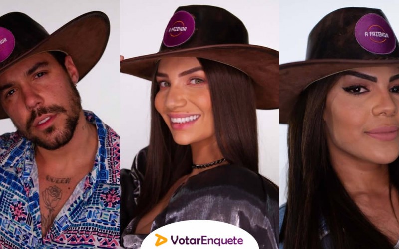 Enquete A Fazenda 2020: Quem sai, Lipe, Stéfani e Tays? Veja o resultado parcial