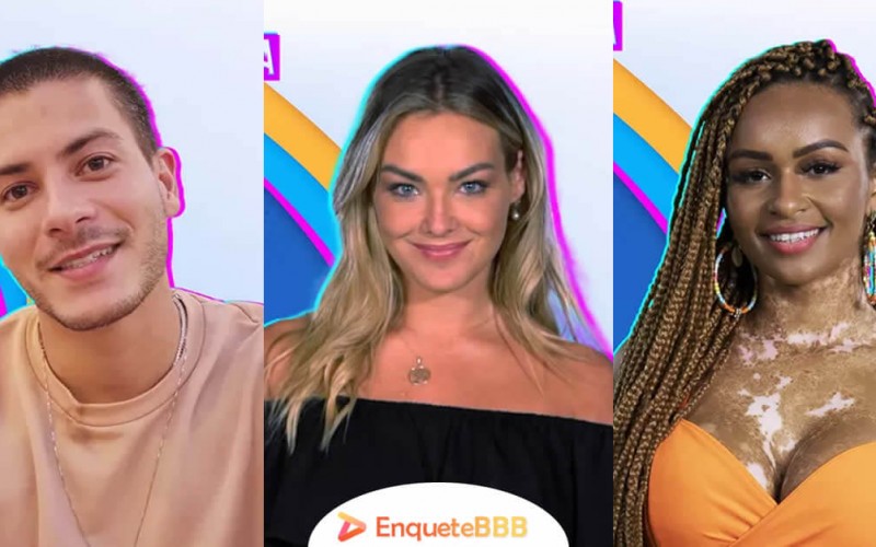 Enquete Paredão BBB - Quem você quer eliminar: Arthur Aguiar, Bárbara ou Natália?