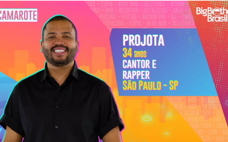 Projota é participante do BBB21; conheça!