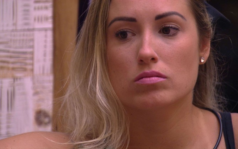 Jéssica diz que está nervosa: 