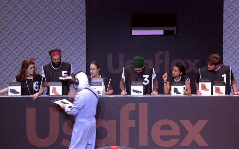 Prova do Líder Sapato Perfeito: Time Preto vence a primeira etapa