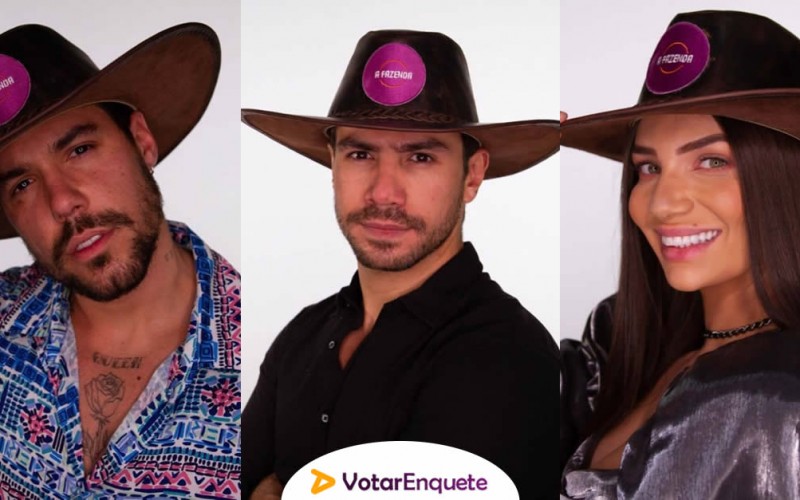 Quem deve ficar em A Fazenda 12: Lipe, Mariano ou Stéfani? Vote na enquete