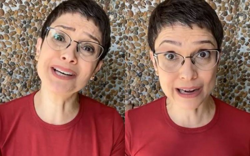 Sandra Annenberg pede desculpas após recusar abraço de senhora