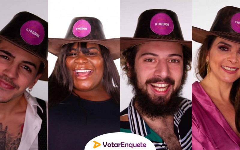 Enquete A Fazenda: quem você quer como Fazendeiro e escape da Roça?