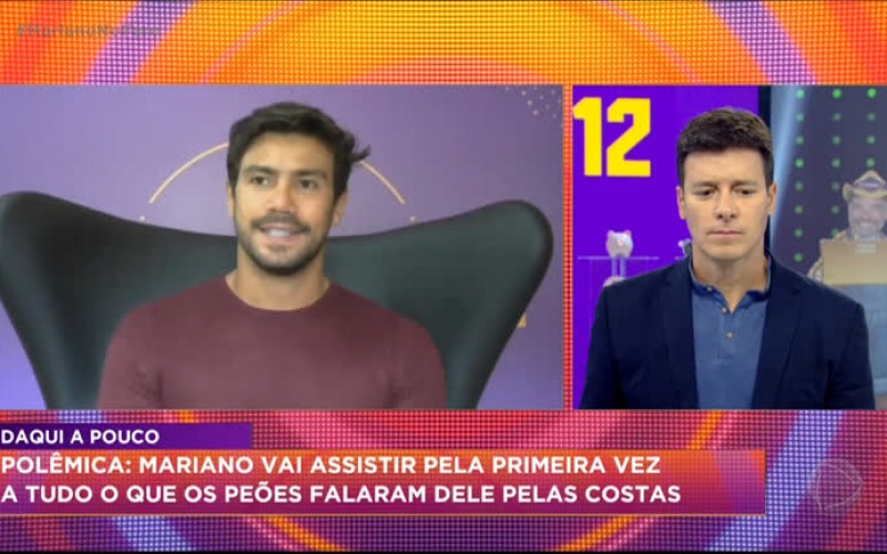 Mariano critica Lidi e nega paixão por Tays